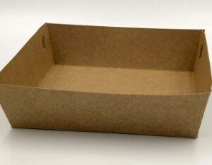 Bandeja M Kraft 12,4*3,8*12,4CM 50UN
